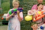 Click this picture to see a mean water pistol packing team