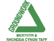 Groundwork Merthyr and Rhondda Cynon Taf logo. Click to access their website.